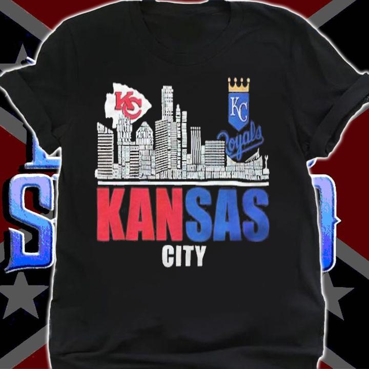 Kansas City Chiefs and Kansas City Royals shirt
