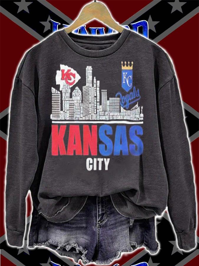 Kansas City Chiefs and Kansas City Royals shirt