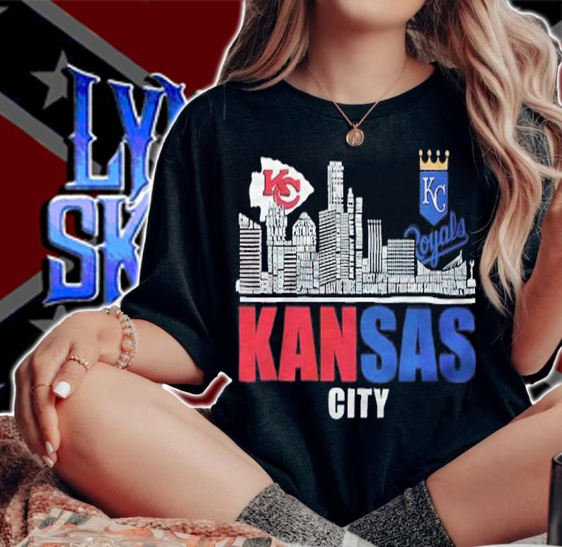 Kansas City Chiefs and Kansas City Royals shirt