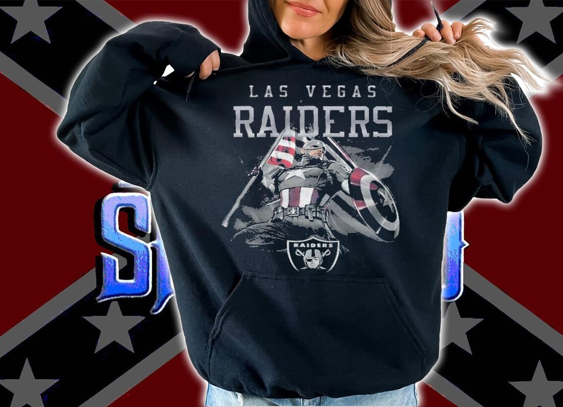 Las Vegas Raiders Chris Evans Captain America T-shirt hoodie