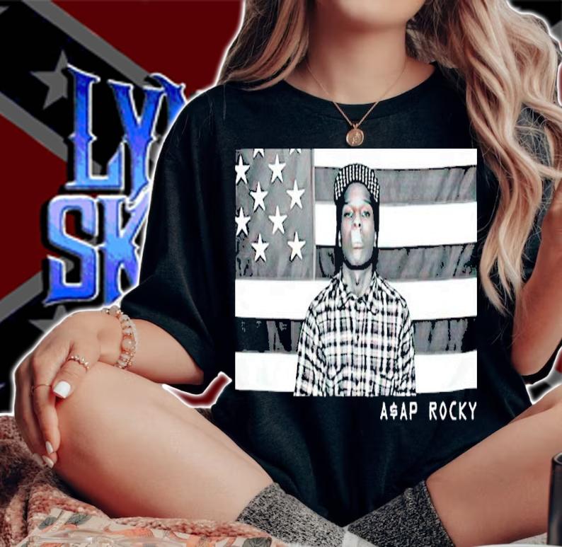 Live Love Asap Rocky Flag T-shirt