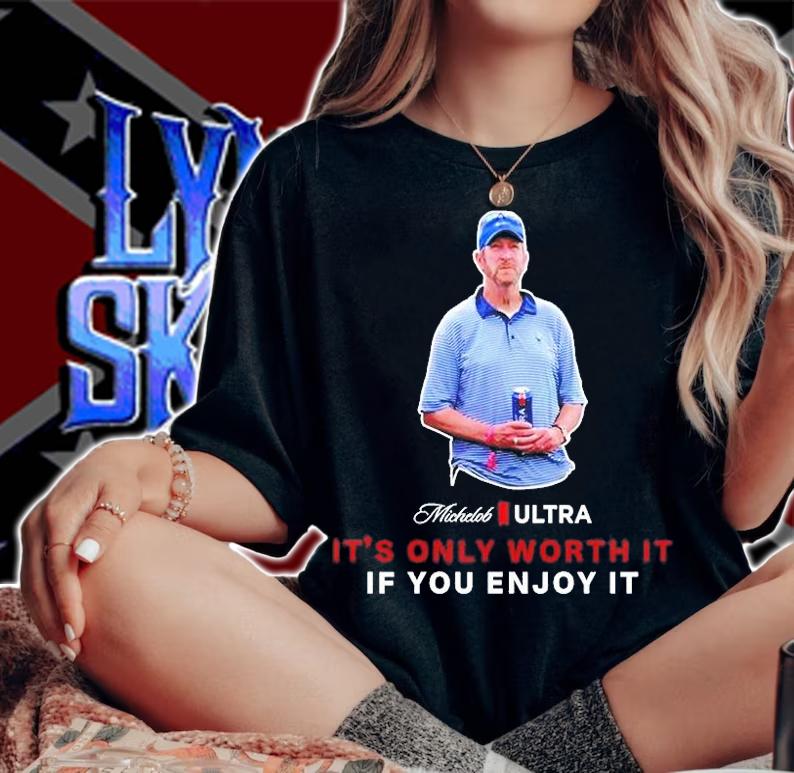 Michelob ULTRA Its Only Worth It If You Enjoy It The Michelob Guy T-Shirt