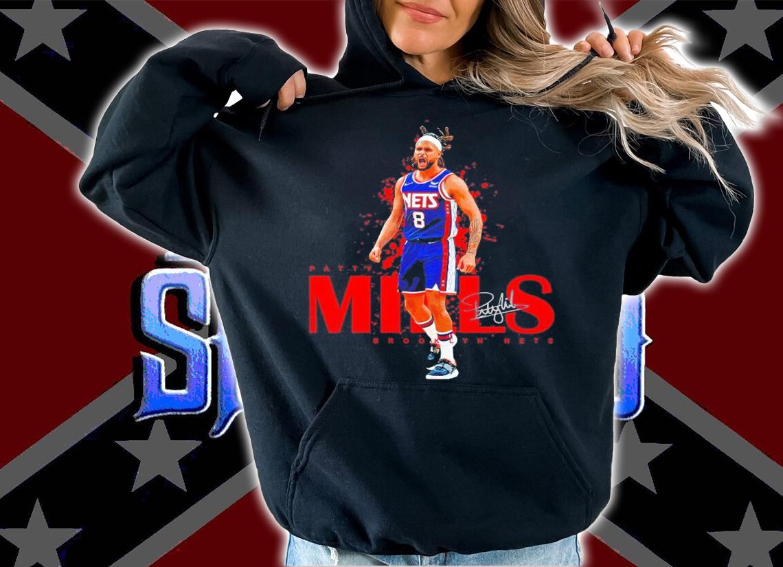 Patty Mills Brooklyn Nets Basketball Signatures Shirt