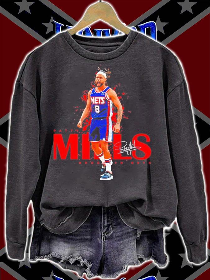 Patty Mills Brooklyn Nets Basketball Signatures Shirt