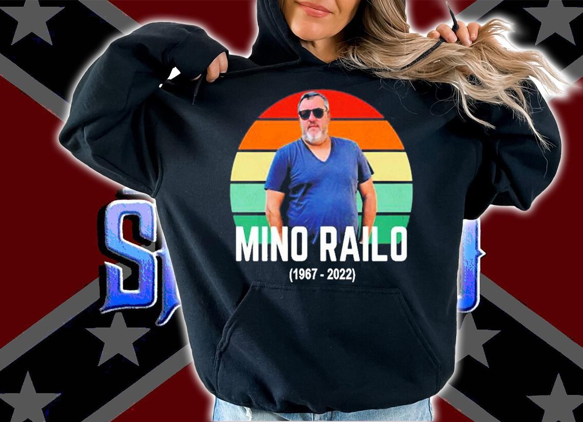RIP Mino Raiola 1967 2022 Retro Sunset T-Shirt