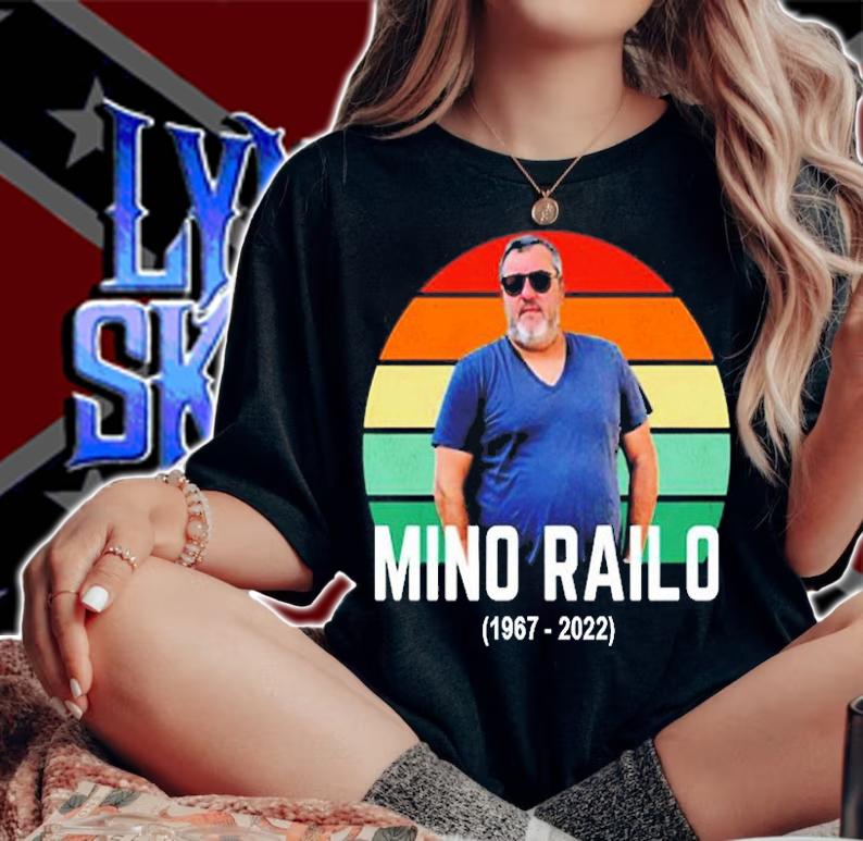 RIP Mino Raiola 1967 2022 Retro Sunset T-Shirt