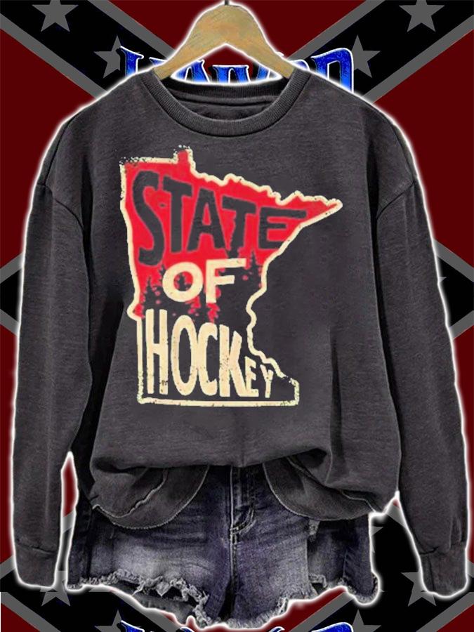 State Of Hockey Shirt sweatshirt