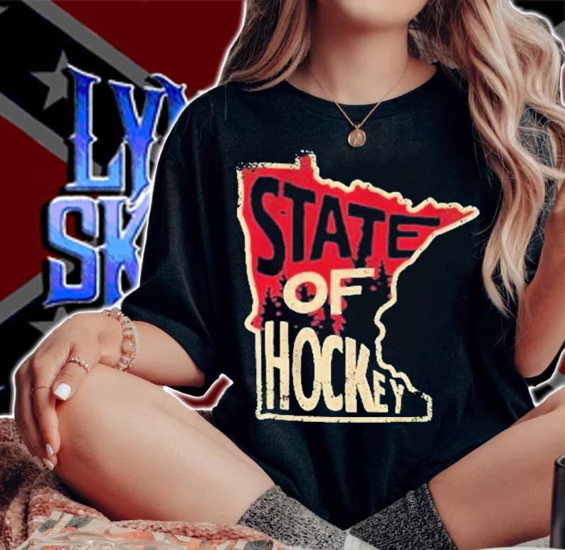 State Of Hockey Shirt woman shirt