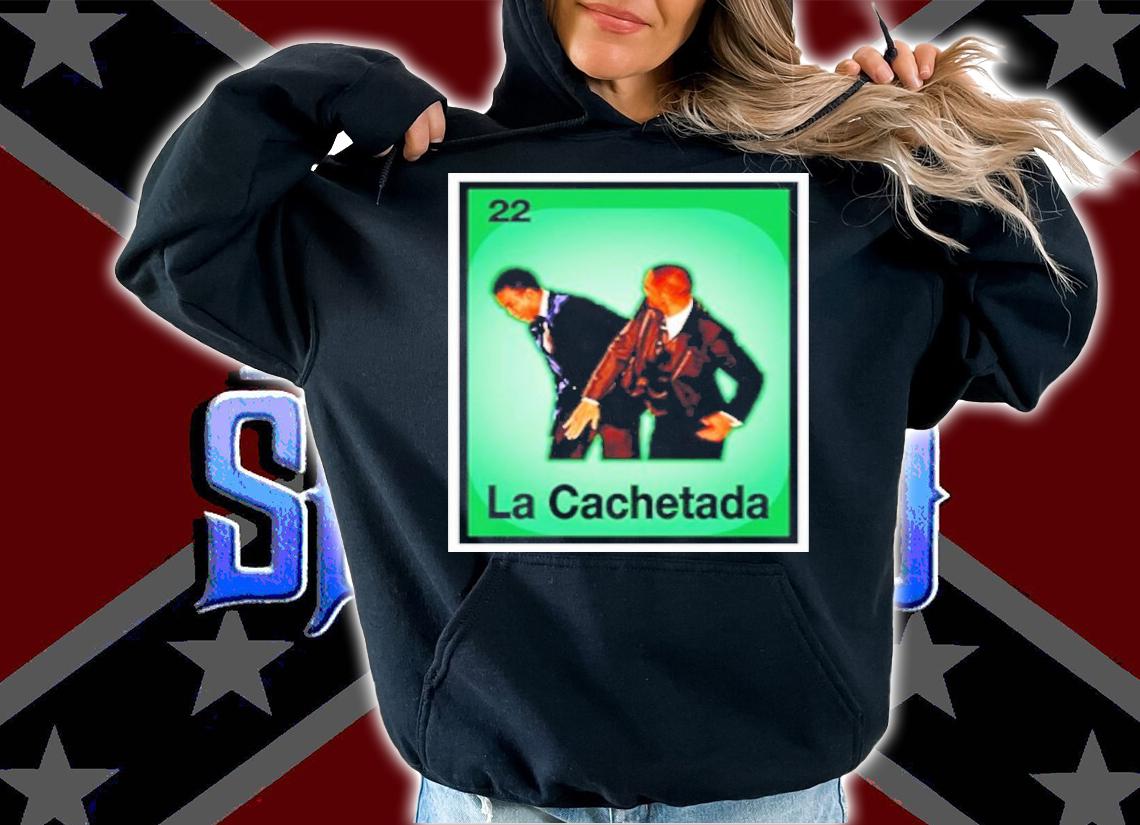 Will Smith slaps Chris Rock La Cachetada Loteria shirt