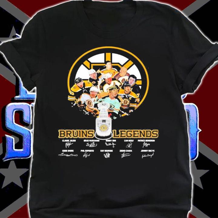 Bruins Legends The Boston Bruins Signatures t-shirt shirt