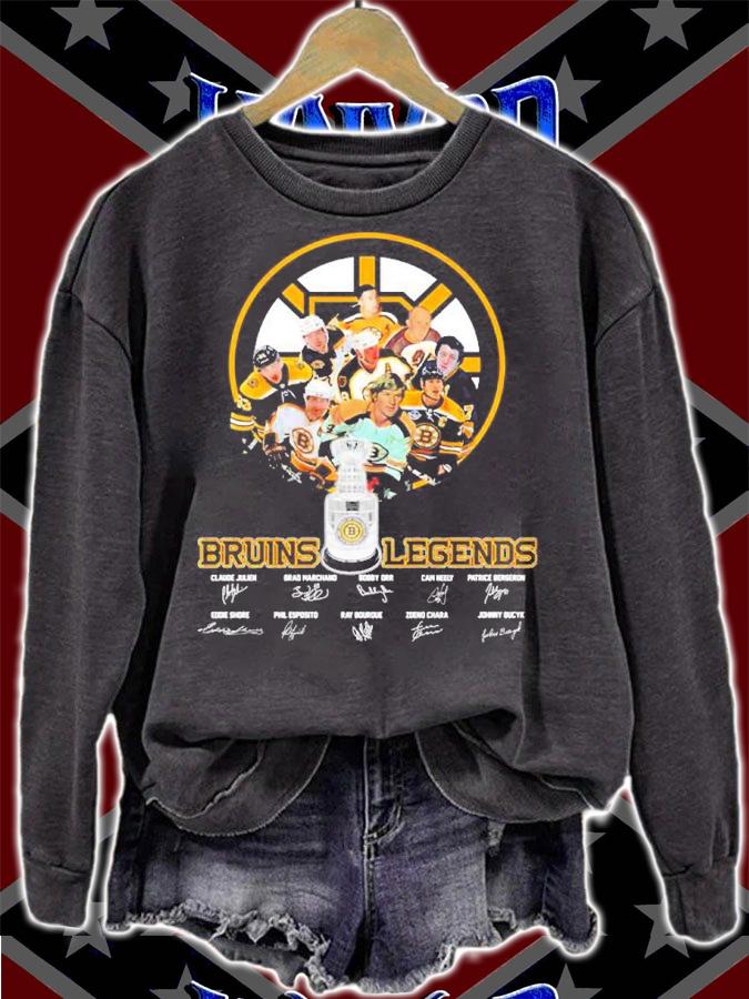 Bruins Legends The Boston Bruins Signatures t-shirt sweatshirt