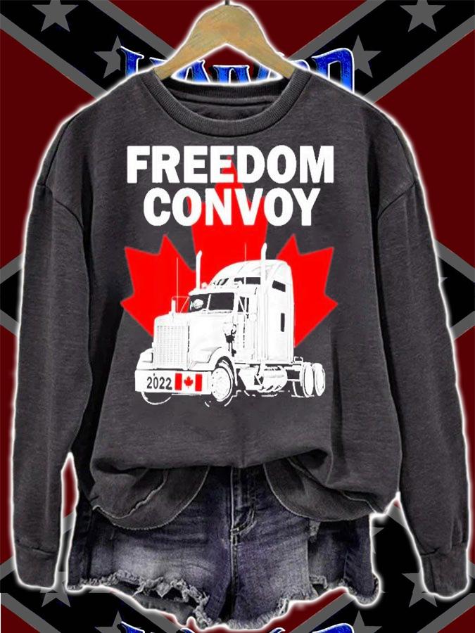 Canada Freedom Convoy 2022 Canadian Trucker Rule Ottawa T-Shirt