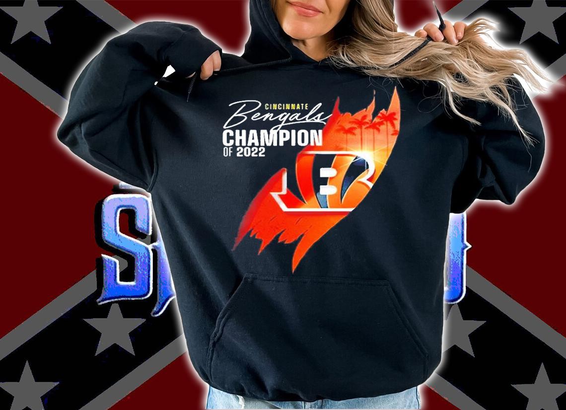 Cincinnati Bengals Champion Of 2022 Signature T-Shirt hoodie