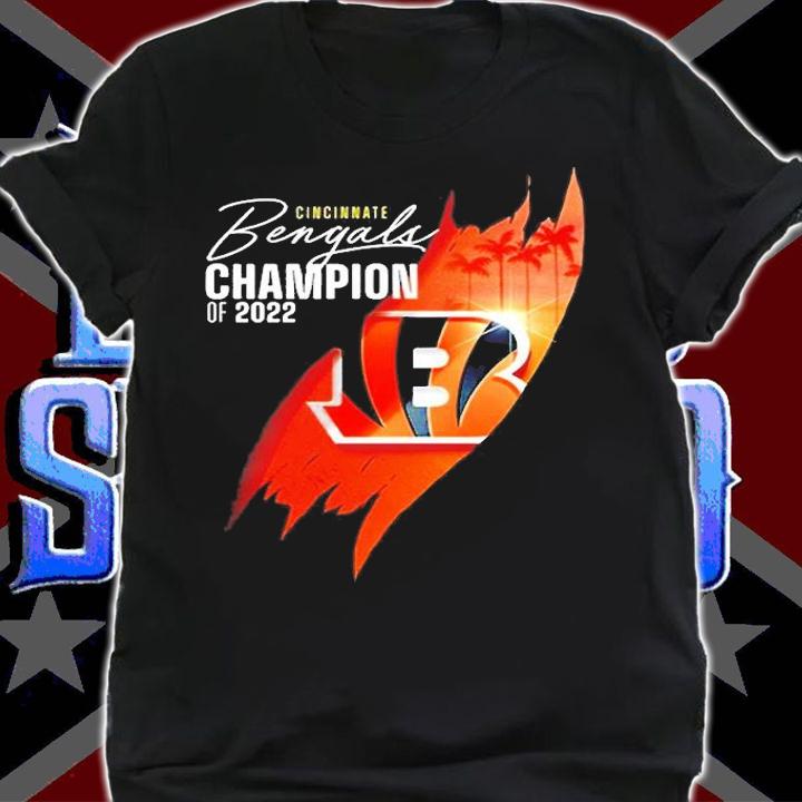 Cincinnati Bengals Champion Of 2022 Signature T-Shirt shirt
