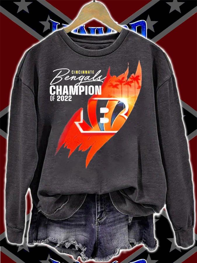 Cincinnati Bengals Champion Of 2022 Signature T-Shirt sweatshirt