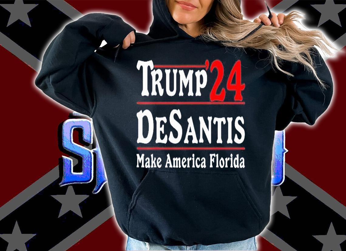 Desantis Trump 2024 Election Supporter T-Shirt hoodie