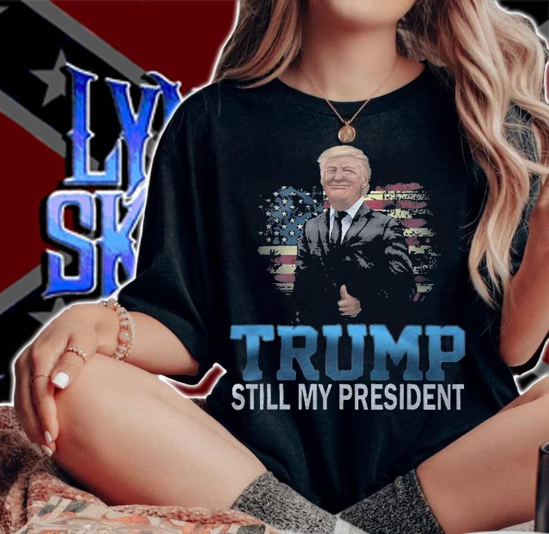 Donald Trump Still My President Presidential Election T-Shirt woman shirt