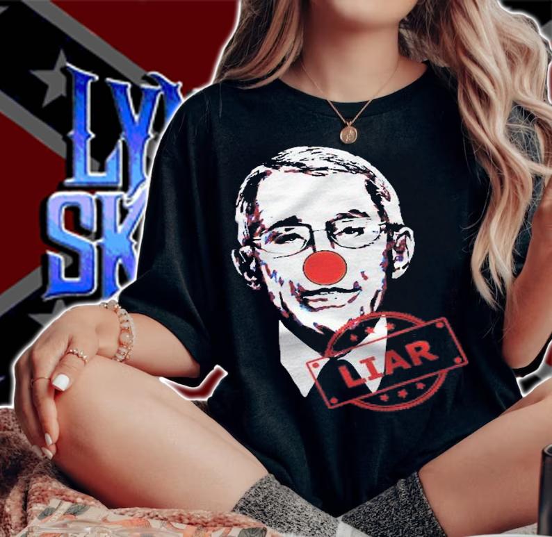 Fauci Liar Lied Clown Anthony Fauci Is Not My Doctor Shirt