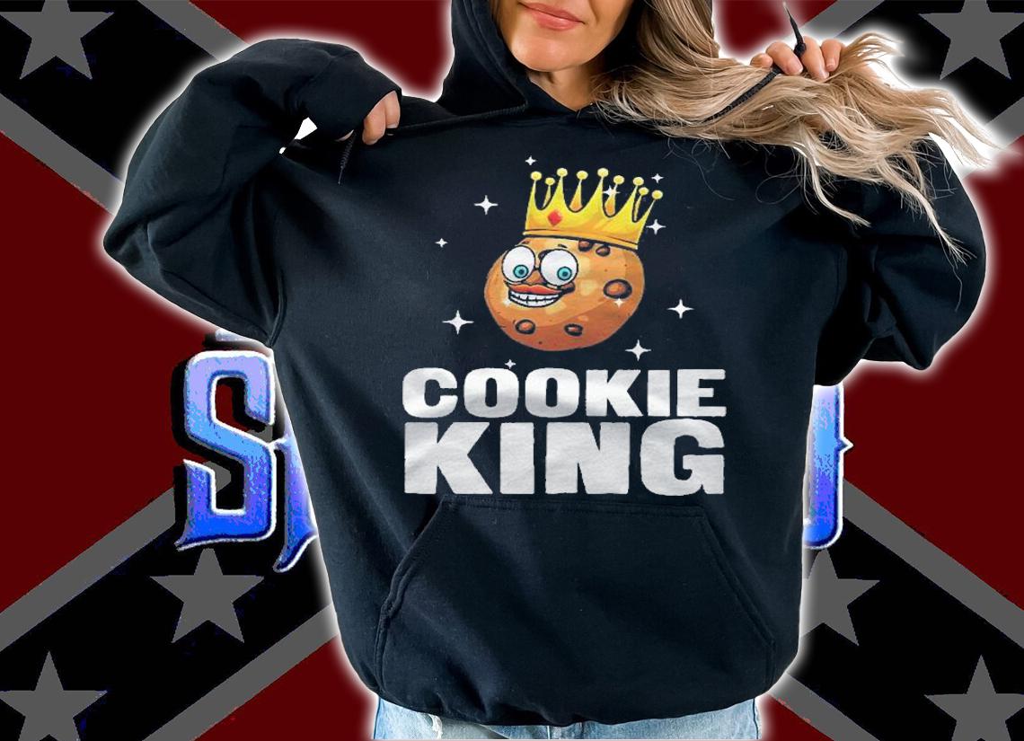 Funny Cookie King Gift For Men Cool Baker Baking Shirt