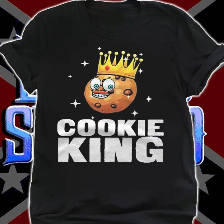 Funny Cookie King Gift For Men Cool Baker Baking Shirt