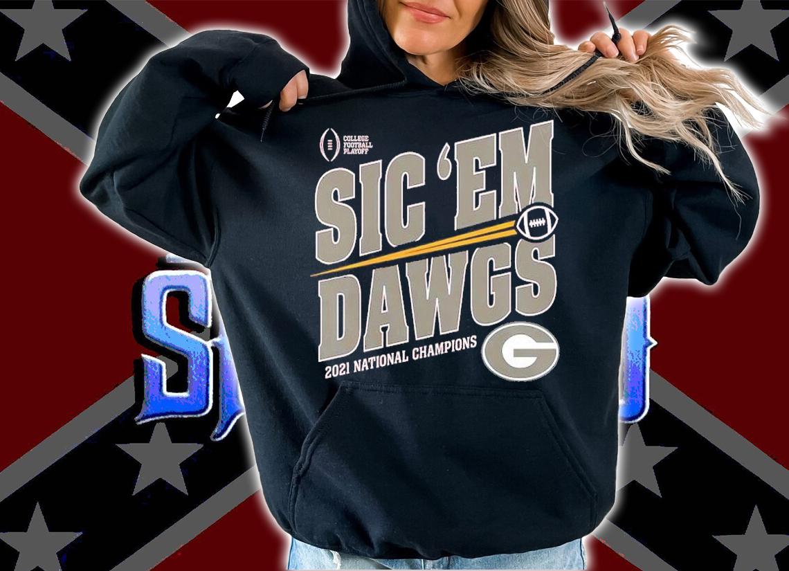 Georgia Bulldogs College Football Playoff National Champions Hometown Tri-Blend 2021 Shirt hoodie