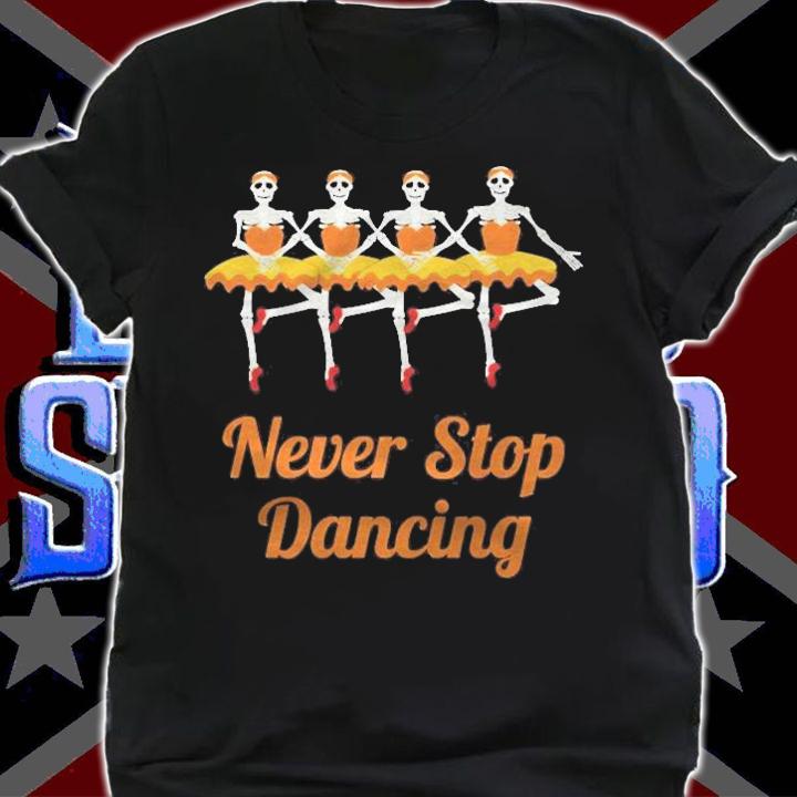 Halloween for Dancers Funny Skeleton Ballerinas Classic t-shirt shirt