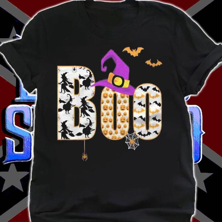 Halloween Shirt Witch Boo Women Men Children Shirt shirt