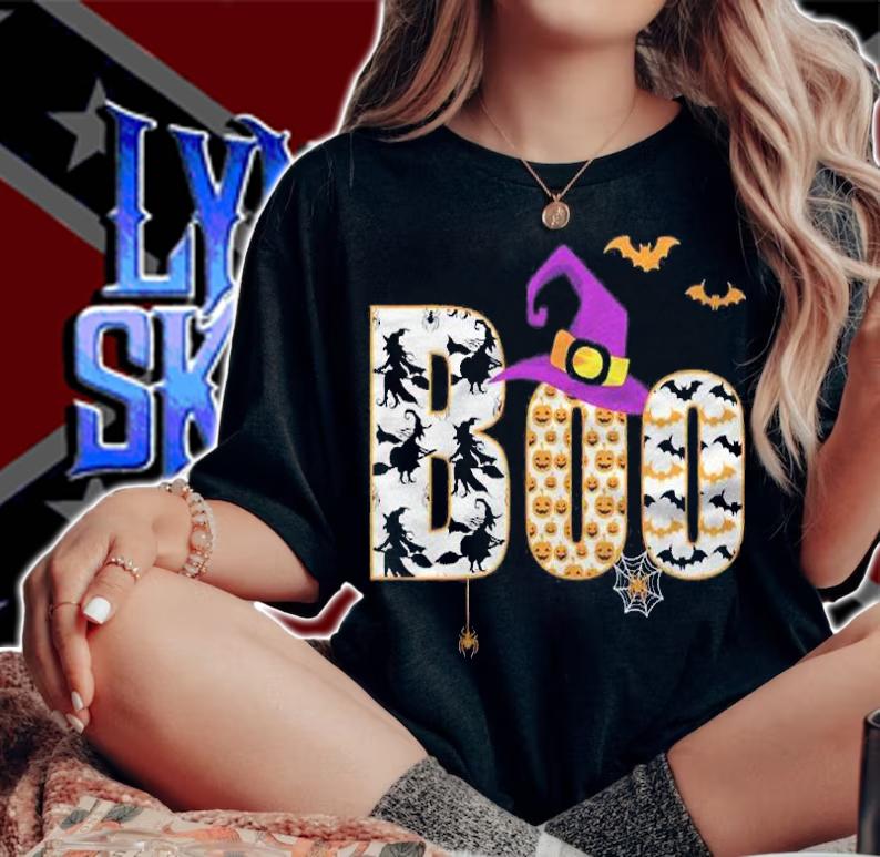 Halloween Shirt Witch Boo Women Men Children Shirt woman shirt