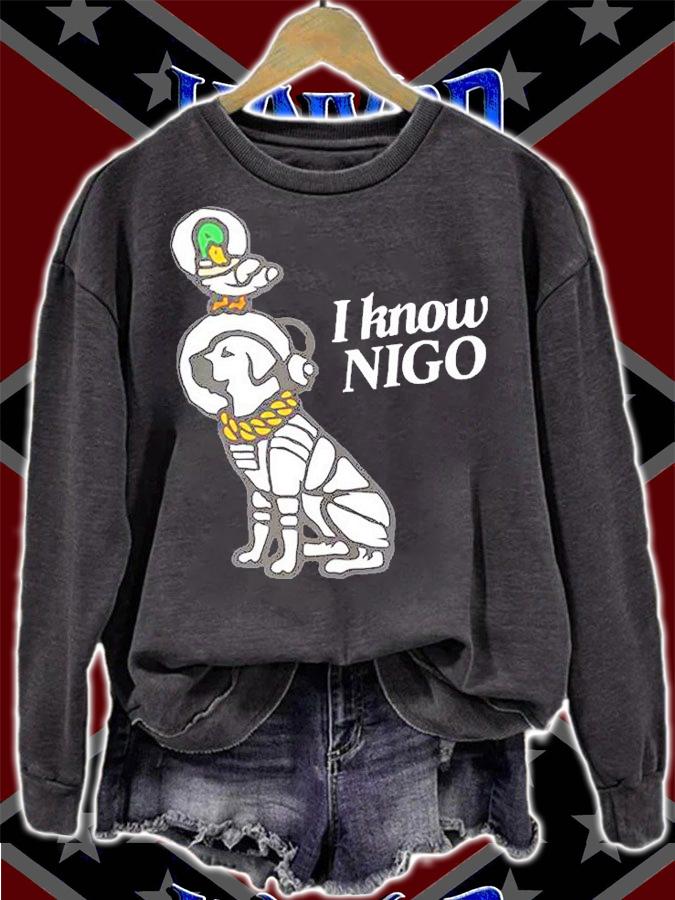 Human Made And Billionaire Boys Club I Know Nigo T-Shirt sweatshirt
