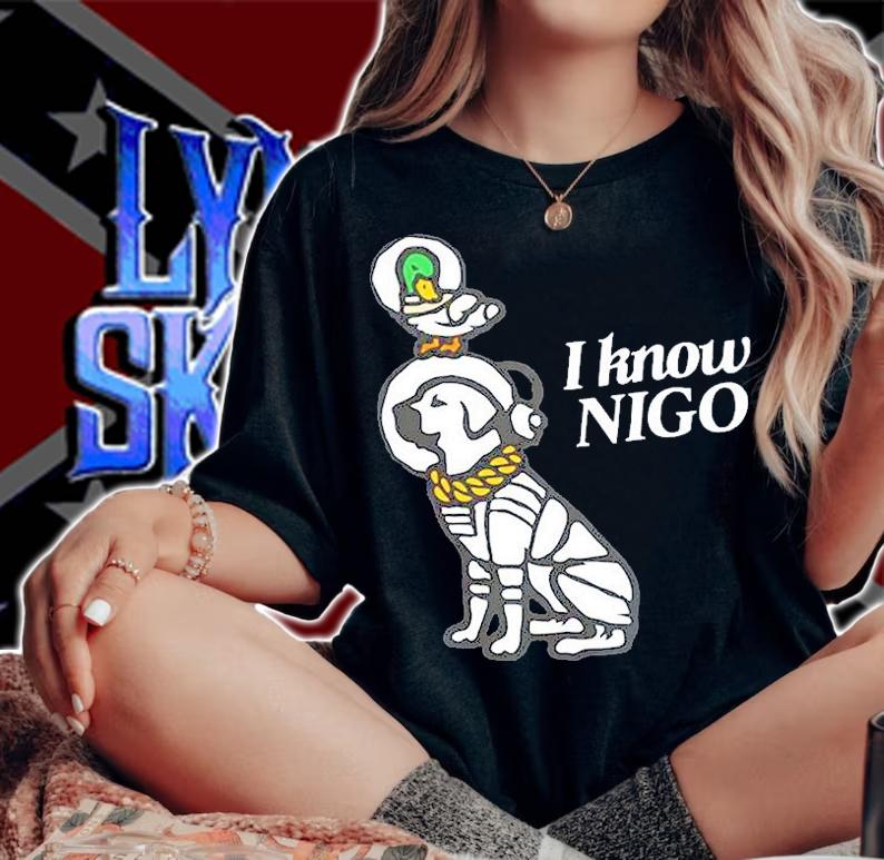 Human Made And Billionaire Boys Club I Know Nigo T-Shirt woman shirt