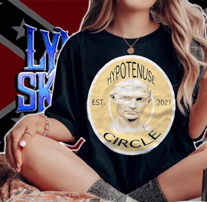 Hypotenuse Circle est 2021 T-shirt woman shirt