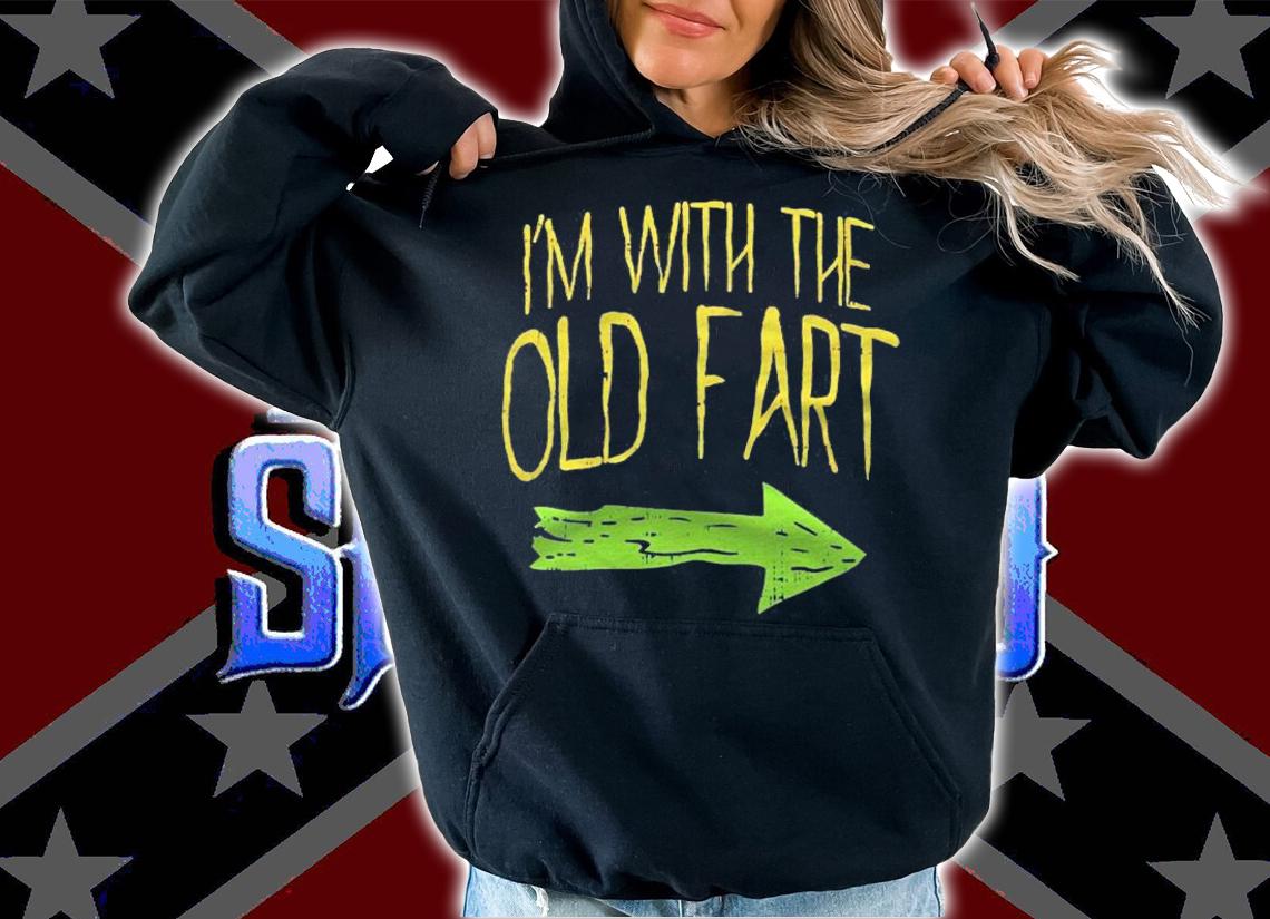 Im With The Old Fart Fun Matching Couples Halloween Costume Shirt hoodie