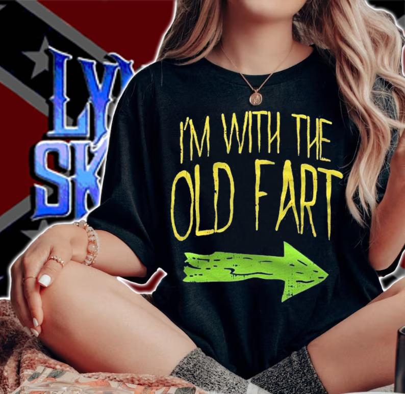 Im With The Old Fart Fun Matching Couples Halloween Costume Shirt woman shirt