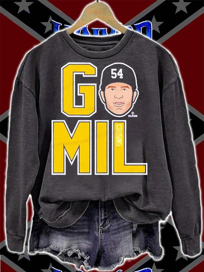 Jake Cousins Milwaukee GO MIL Baseball Shirt sweatshirt