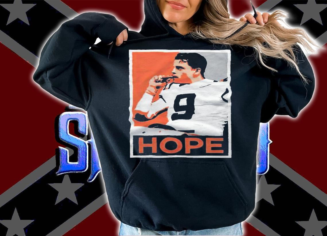 Joe Burrow Jeaux Burreaux Cajun Cincinnati Bengals Hope T-shirt hoodie