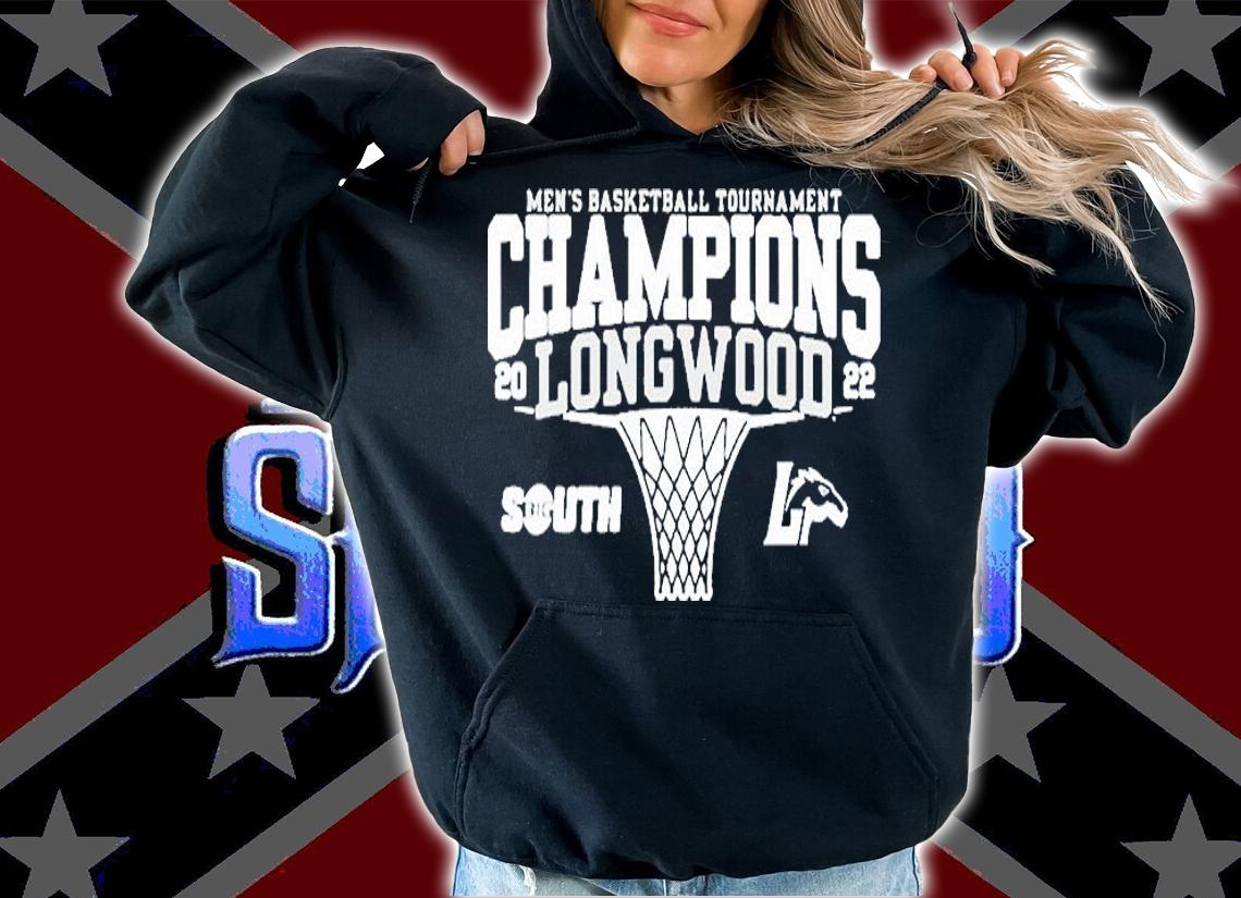 Longwood Lancers Blue 84 2022 Big South Mens Basketball Conference Tournament Champions T-Shirt hoodie