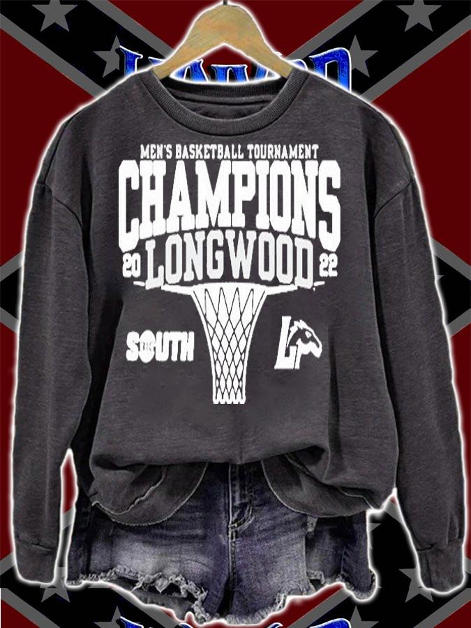 Longwood Lancers Blue 84 2022 Big South Mens Basketball Conference Tournament Champions T-Shirt sweatshirt