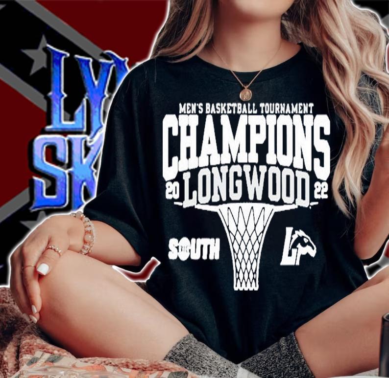 Longwood Lancers Blue 84 2022 Big South Mens Basketball Conference Tournament Champions T-Shirt woman shirt