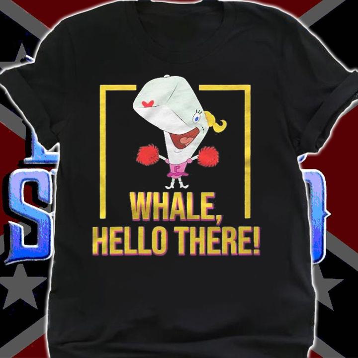 Mademark X Spongebob Squarepants Pearl Krabs Whale Hello There! V-Neck shirt shirt