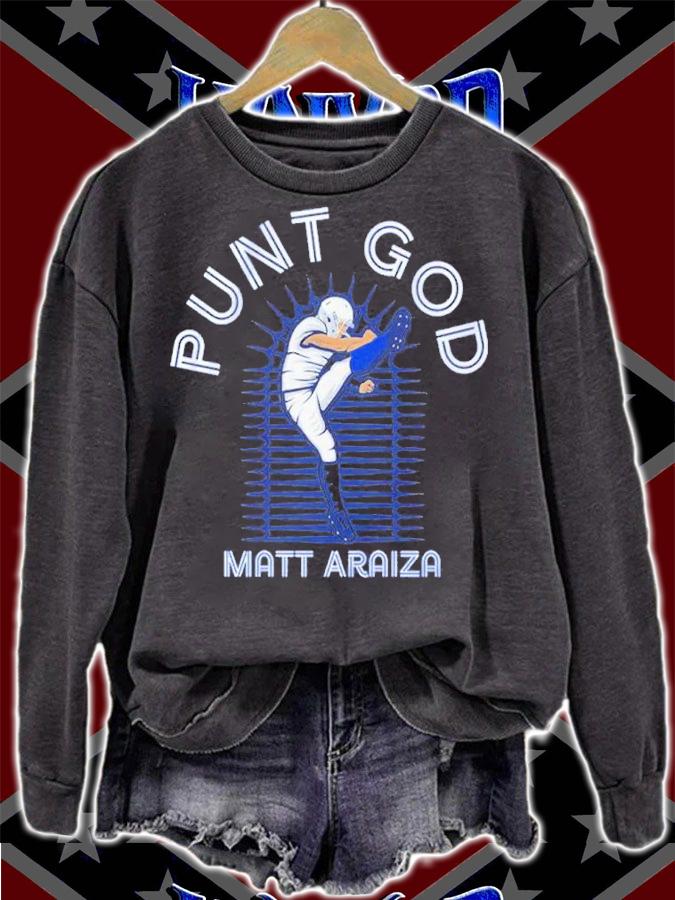 Matt Araiza Punt God Shirt