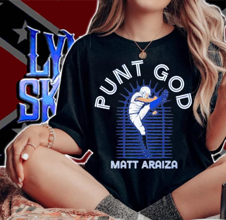Matt Araiza Punt God Shirt