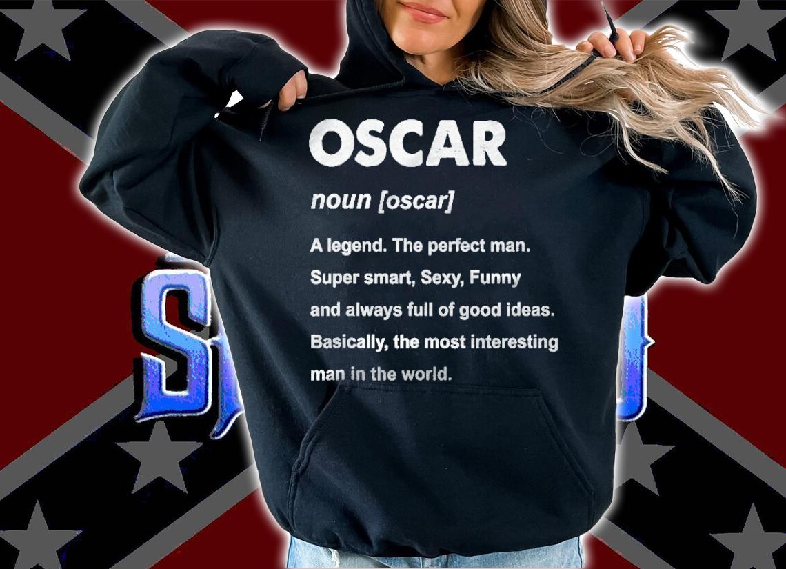 Mens Oscar Name Personalized Custom T-shirt