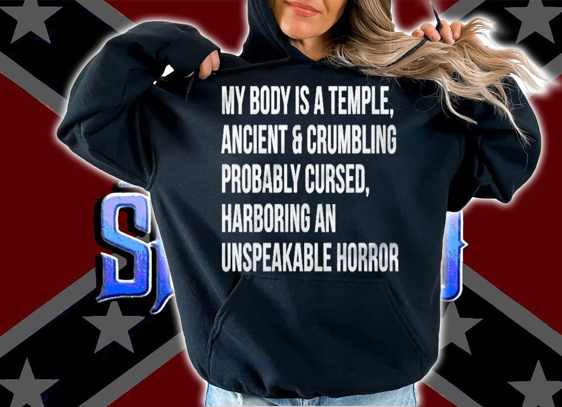 My Body Is A Temple Ancient And Crumbling Essential T-shirt hoodie