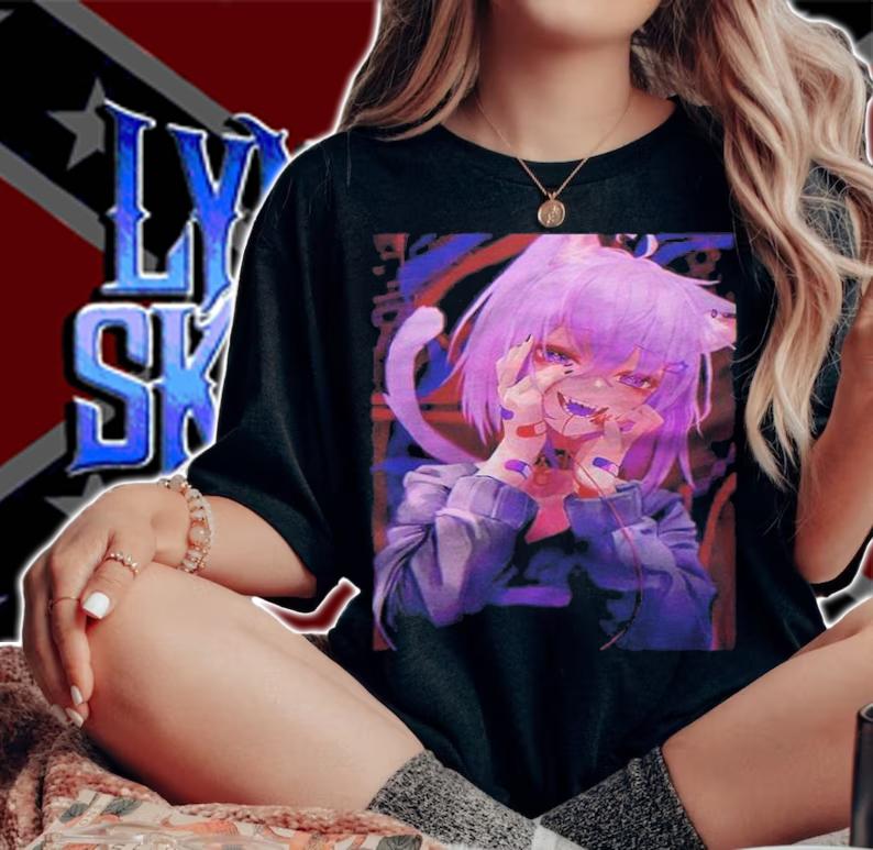 Nekomata Okayu 2022 T-shirt woman shirt