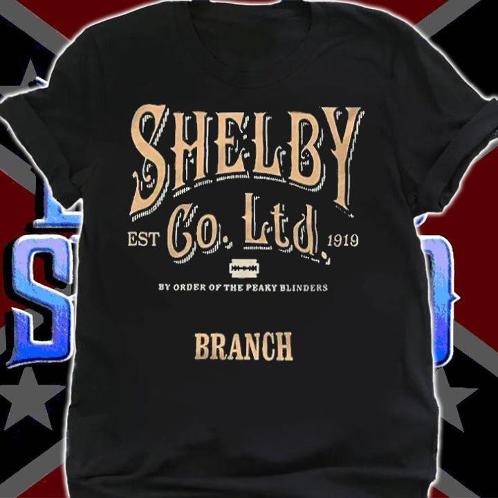 Peaky Blinders Shelby Co Location T-shirt shirt