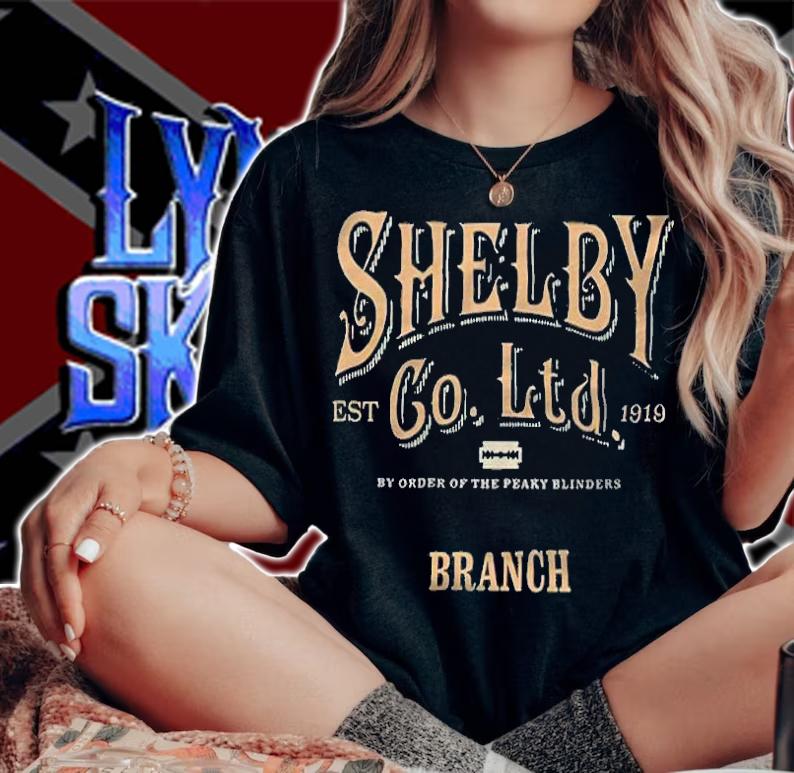 Peaky Blinders Shelby Co Location T-shirt woman shirt