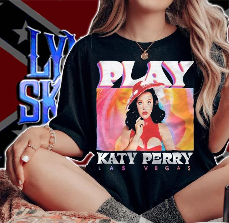 Play Katy Perry Las Vegas T-shirt woman shirt