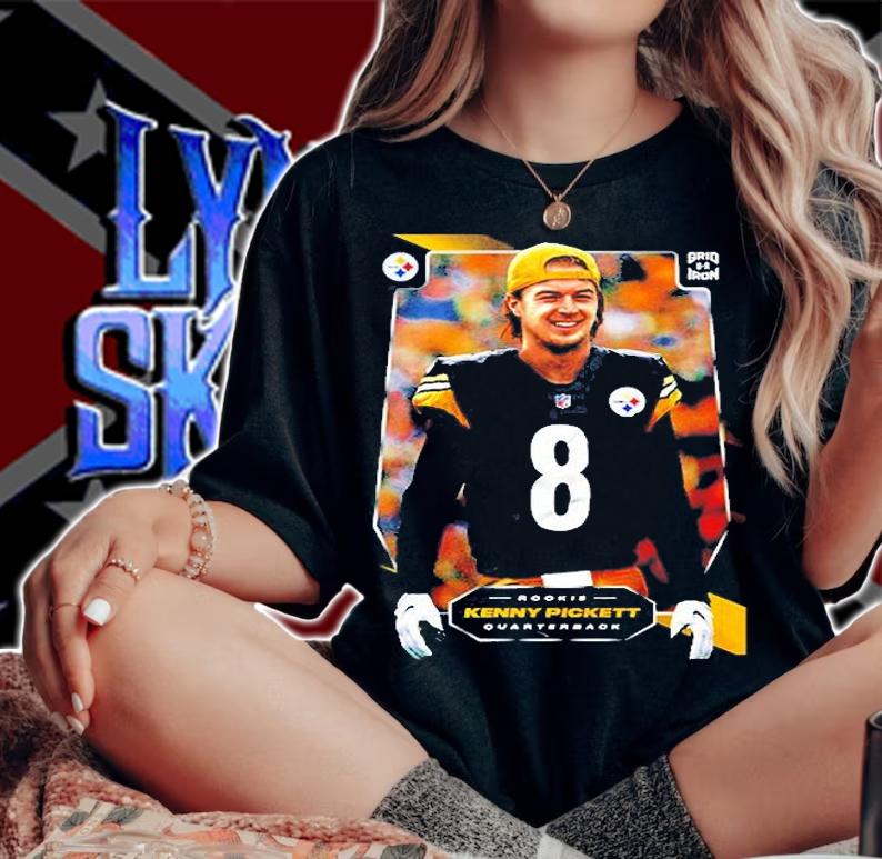 Rookie Kenny Pickett Quarterback Pittsburgh Steelers NFL Draft 2022 T-Shirt woman shirt