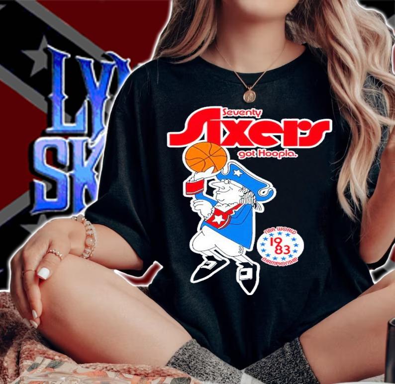 Seventy Sixers Got Hoopla Basketball Shirt woman shirt