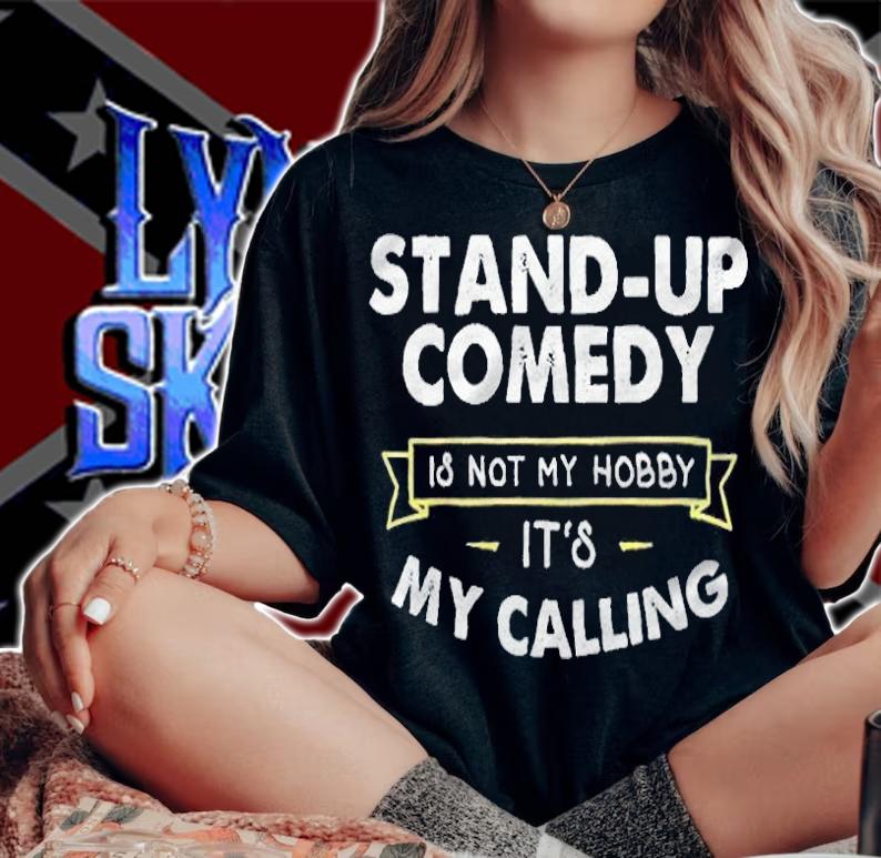 Stand-up comedy is not my hobby it's my calling T-shirt woman shirt